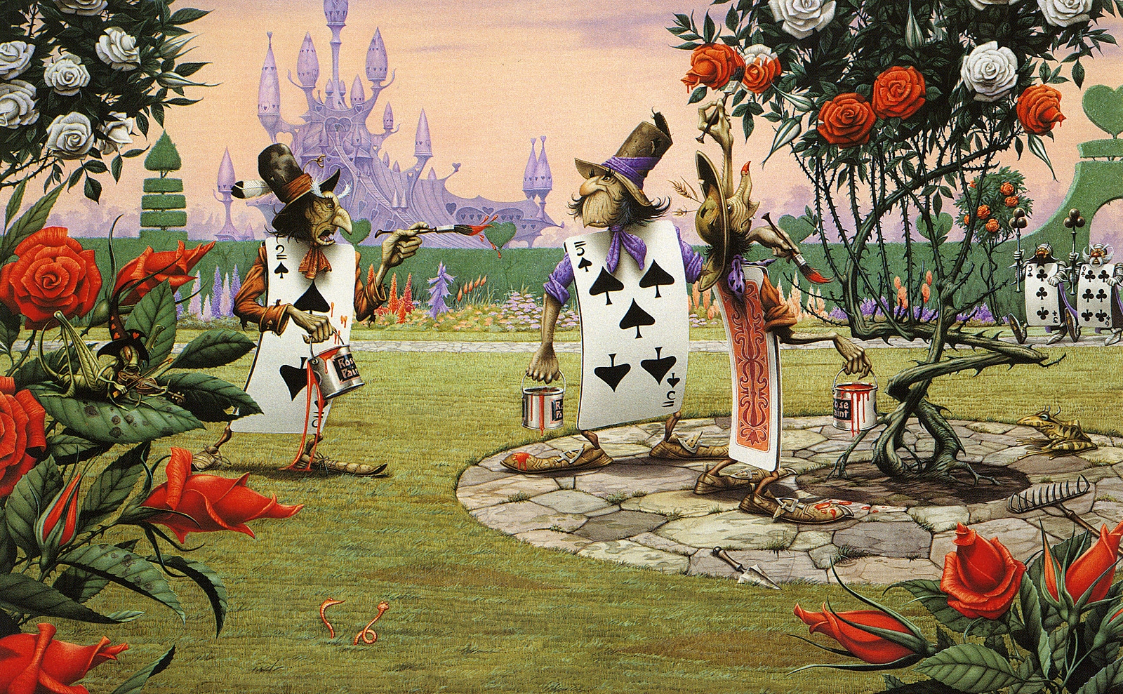 Rodney Matthews. Alice in Wonderland